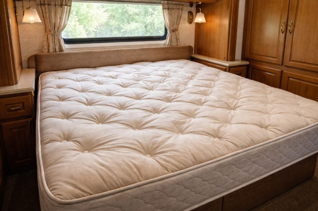 Lumpy old RV Mattress