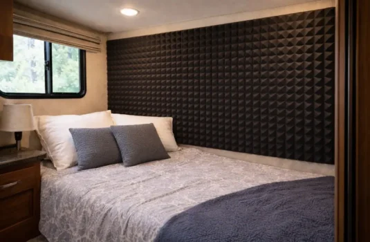 Sound proof RV bedroom