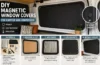 DIY Magnetic Window Covers for Camper Van Conversion