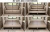 RV Sofa bed conversion
