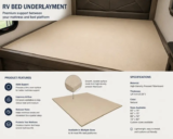 Best Breathable Underlayment for Camper Beds