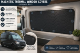 Magnetic thermal window covers for Class B RVs: a simple fix for hot nights and cold mornings